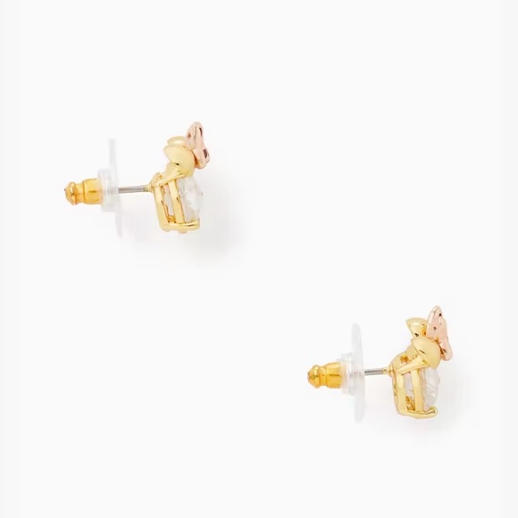 Disney Kate Spade New York Minnie Mouse Stud Earings in Clear Multi - Picture 3 of 6